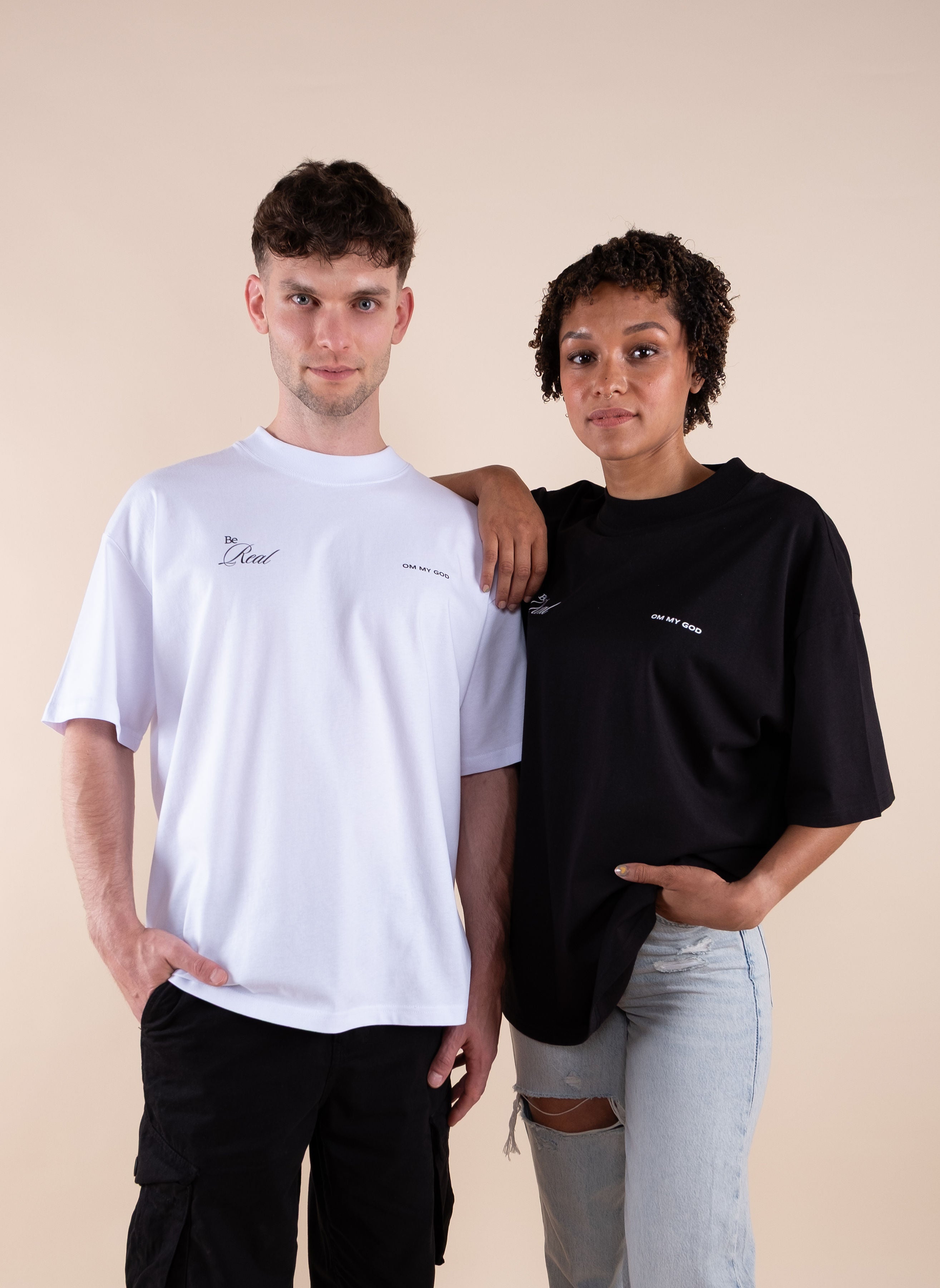 Be Real - T-Shirt Black